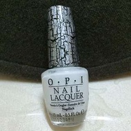 OPI時尚爆裂白色指甲油