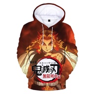 Demon Slayer 3D Printed Hoodie Sweatshirts Men Women Fashion Casual Anime Pullover Unisex Harajuku Streetwear Cool Hoodies