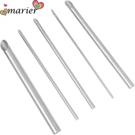MARIER Circle Cutter, Circular Silver Round hole cutter, Hole Punch 5 Size Stainless Steel Pottery C