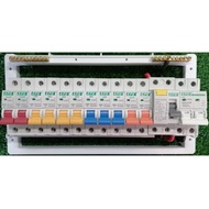 DB Box Customize 10way Full Set PVC Box Single Phase (EPS)