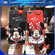 Vivo 1601 1603 1606 1606A 1609 1610โทรศัพท์กรณี Vivo 1611 1612 1713 1716ฝาครอบ MickeyMouse ปลอก Vivo 1719 1721 1723 1724 Vivo 1725 1726 1727 1801 1801i ปลอก MinnieMouse แต่งหน้ากระจกตุ๊กตาเชือกผู้