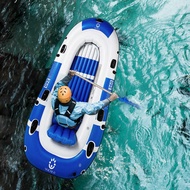 2023 Rubber Boat Thickened Hovercraft PVC Kayak Inflatable Boat Portable Folding Fishing Boat