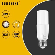 [調撥三色] LED燈膽(棒燈) - 8W / E27大螺頭 / 黃光3000K米光4000K白光6500K #LED燈泡 #LED棒膽 (LCCTPIN-8W)