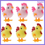 6 Pcs Farm Animal Toys Interesting Clockwork Playthings Fake Chicke Steak Cute Figures  kenaier