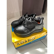 Preloved ABARO Water Resistant 2323N Anti-Bacterial School Shoes - Black