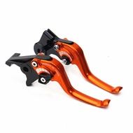 Mowok Aluminum Brake Levers for Kawasaki Z650RS Z650 Ninja650 Modifying Short Two-Finger Brake Bull 