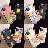 for Samsung S9 Plus S10 S10E Lite Plus S20 TPU soft Case B113 cute cartoon SpongeBob