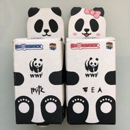 Medicom Toy 100% BE@RBRICK WWF Milk & Tea Panda 熊貓 一對 Bearbrick
