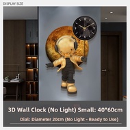 Fashion Creative 3D Decoration Wall Clock