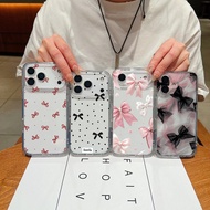 Love Heart Bowknot Case For OPPO Reno 8 Pro 7 4 6 5 Lite 5F 5Z 6Z 7Z 8Z 8T 5G A74 4G Transparent Ret