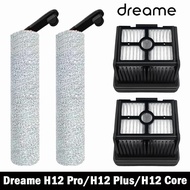 Untuk Dreame H12 Pro / H12 Plus / H12 Core Alat Ganti Berus Lembut Pembersih Vakum Basah Kering Akse