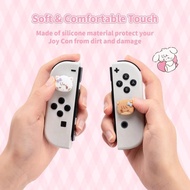GeekShare Miko Sweet Thumb Grips Analog Caps for Joycon Switch V1V2 OLED Lite Contents 4pcs Y-136