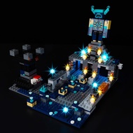 Kyglaring Light Kit Compatible with Lego Minecraft The Deep Dark Battle Warden 21246 Building Blocks