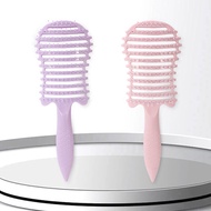 Hair Comb Hair Brush Hollow Curly Hair Care Bounce Styling Comb Dual Use For Wet And Dry Hair Househ