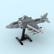 โมเดล AV-8B Harrier II แบบ MOC