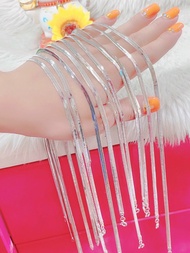 Dây Chuyền Nữ Titan Kiểu Dát Xinh Đẹp Đeo 10 Năm - Lokalo - Mang Y Vàng Thậ.t - Dễ Phối Thời Trang -