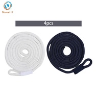 Dovewill 4x Boat Fender Lines Fender Hangers Boat Accessories for Pontoon Boat Boat Fenders Bumpers 