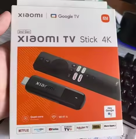 Xiaomi TV Stick 4K (2nd Gen) Global Version Google TV Smart HDR 2GB RAM 8GB ROM Bluetooth 5.2 Mini T