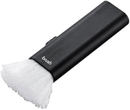 Elecom KBR-014NV Cleaner Brush, Compact, Storage Type, Gap Brush Included, Hair Quality, 2-Way, Wash