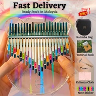 17 / 21 Keys Crystal Kalimba Thumb Piano Acoustic Finger Piano Musical Instruments Thumb Piano 拇指琴 K