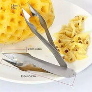 MATA Pineapple Eye Tongs Fruit Tongs kitchen Food set Tongs for Food