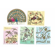 Japan stamps @C2323 5pc