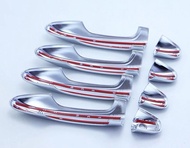 [HCM]Ốp Tay Nắm Cửa Kia Morning 2016-2020 Ốp Tay Cửa  Morning Mạ Crom Cao Cấp