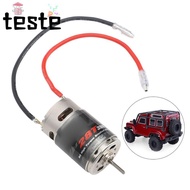 RC Brushed Motor, Stainless Steel 390 28T Brushed RC Motor, Durable Low Noise High Torsion High Perf