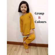 Jawari Suit Wawa Budak Set Baju Dan Seluar Ironless CEY Group B