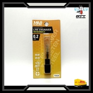 MADWORKS TUNGSTEN STEEL LINE ENGRAVER 0.2MM (Gunpla Gundam Scribing Paint Model Kit Tools Resin Stat