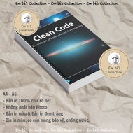 Clean Code. A4-A5. Laminated color printed cover