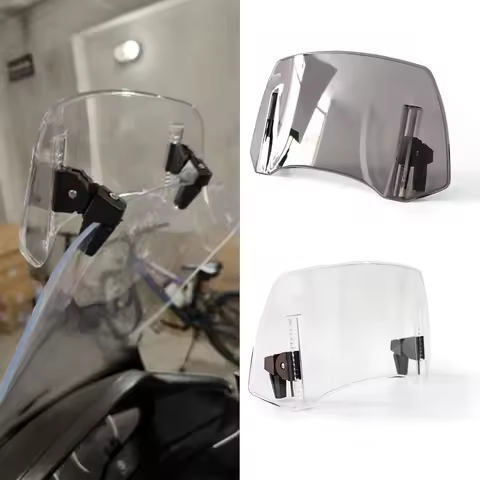 For YAMAHA FZ6/FZ6 600 FZ1 FZ1000 FZ8 FZ1 Motorcycle Windshield Extension Adjustable Spoiler Deflect
