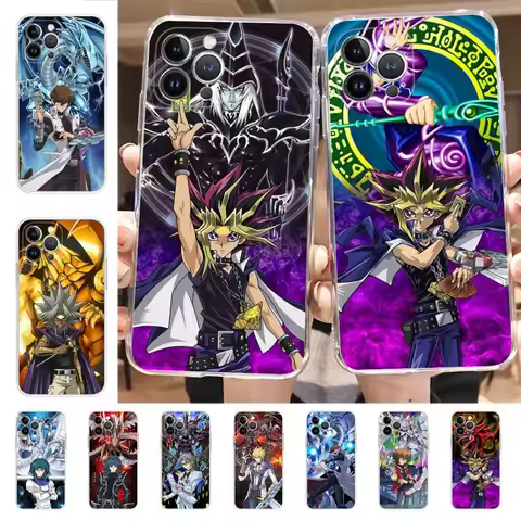 Yu Gi Oh Phone Case for iPhone 16 15 8 7 6 6S Plus X SE XR XS 14 11 12 13 Mini Pro Max Mobile Case