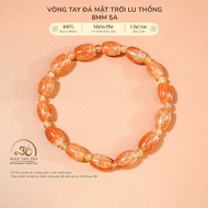 Ngoc Dan Tam - Lu Thong Sun Bracelet 8mm 5A - Fire Element & Earth Element