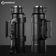 British Bemega Thermos 3 Liter Large-Capacity Thermos Cup Men Portable Household Outdoor Large Travel Water Bottle