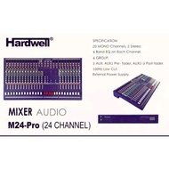 Mixer Audio 24 Channel HARDWELL M 24 Pro / M24 PRO Original TERBAIK