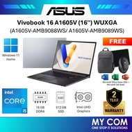 Asus Vivobook 16 A1605V-AMB9088WS/ A1605V-AMB9089WS 16'' WUXGA Laptop (i5-13420H, 16GB, 512GB SSD, I