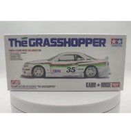 Kaido House x Mini Gt Nissan Skyline GT-R R34 Tamiya The Grasshopper V1