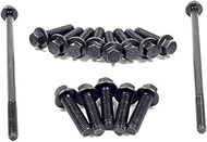 Oil Pan Bolt Kit Set for Holley 302-1 302-2 302-3 LSX 5.3L 6.0L 6.2L Camaro Z28 Truck LS1 LM7 LR4 LQ