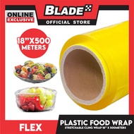 Flex Food Wrap 18inches x 500meters Cling Wrap Plastic Food Wrap and BPA Free Plastic Wrap GEN110