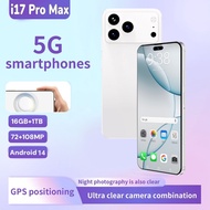 QM26 A17 Pro Max 4G/5G Smartphone  6.8inch Ultra Clear Screen Memory 16GB RAM+1TB ROM Android 14.0