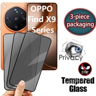 3 Pieces Screen Protector For Oppo Find X9 Ultra X9S S Pro 4G 5G 2026 Anti-Spy Full Cover Packaging 