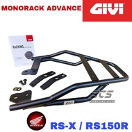 Monorack Givi Honda RS-X RS150R Advance Rack GIVI Monorack Accessories Motor RSX150 RS150 R RSX 150 