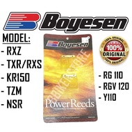 100% Original USA Boyesen RXZ Y125Z TXR RXS KR150 RG RGV Y110 SS TZM NSR REEDVALVE Reed Valve Plate 