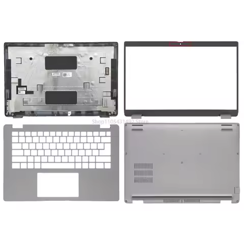 New Laptop Case For Dell Latitude 5420 E5420 LCD Back Cover Front Bezel Palmrest Bottom Case Silver 