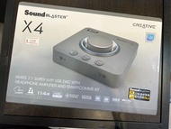 💥只求清貨 激減優惠 歡迎消費券 💥Creative Sound Blaster X4全能外接音效卡 (平行進口)