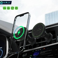 Blueo Magnetic Wireless Car Charger Mount Compatible with iPhone 12/13/14/15  Fast Charging Wireless