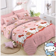 Sprei Vhepra Katun Lembut Motif Anak Remaja Dewasa Seprei Sprey Motif Hello Kitty Blanket - Toko War