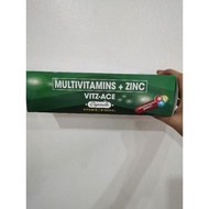 VITZ-ACE CAPSULE Multivitamins + Zinc VITAMINS & MINERALS- 100 Capsules