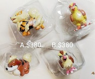Pokémon 原裝正版 Auldey Tomy 任天堂  double figure set 6 pokemon